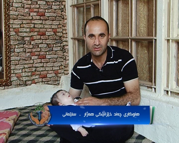 هاوکاری چەند خێزانێکی هەژار لە سلێمانی