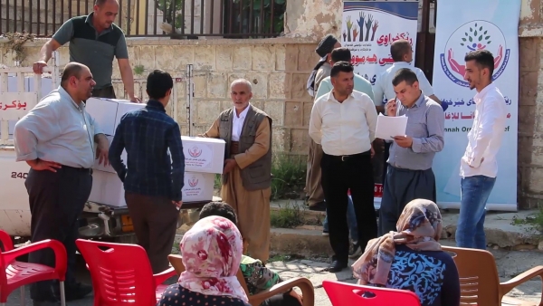 Distribution of (125) food baskets -  Koysinjaq